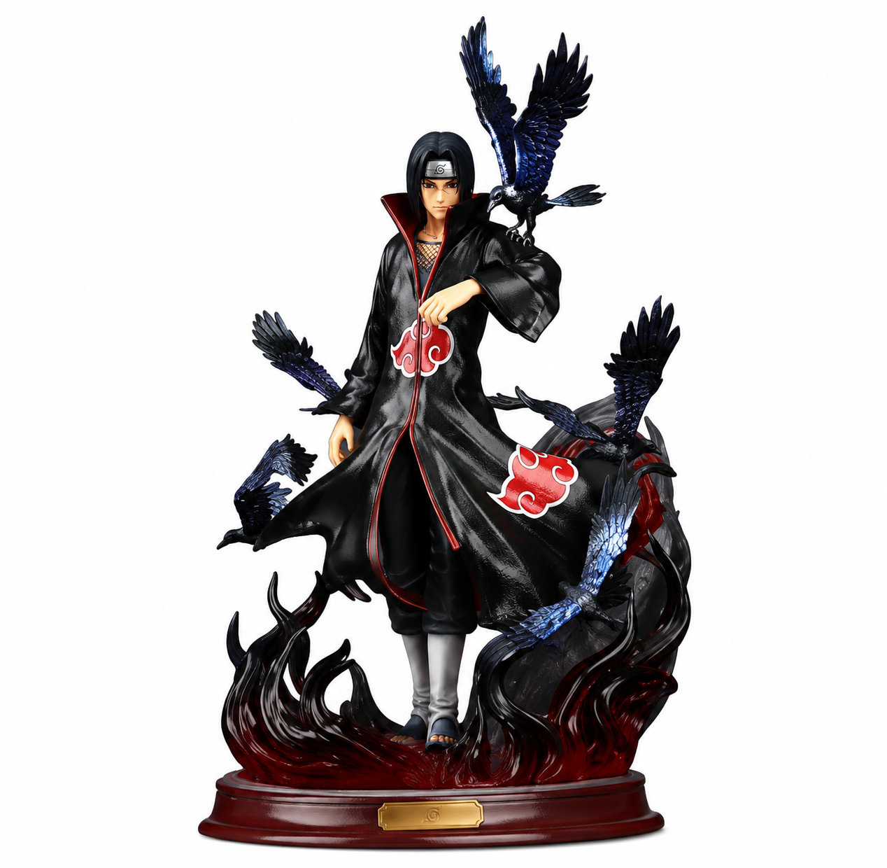 ITACHI STANDING DOUBLE HEAD FIGURE