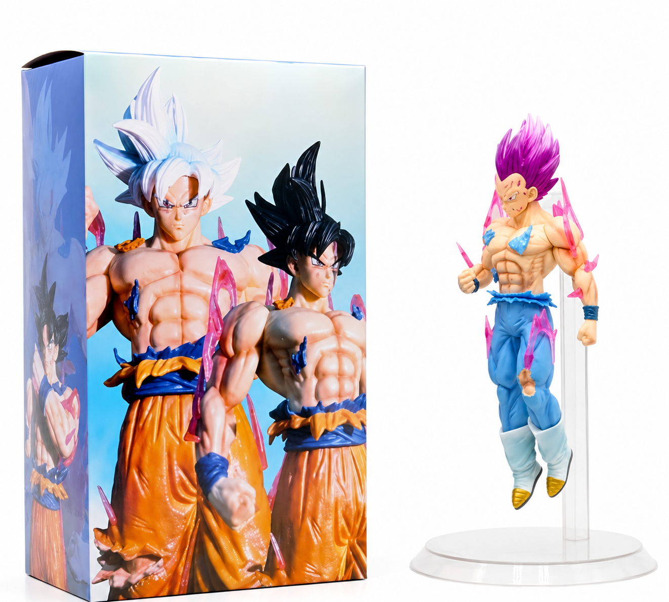 VEGETA PURPLE HAIR TRANSPARENT BASE