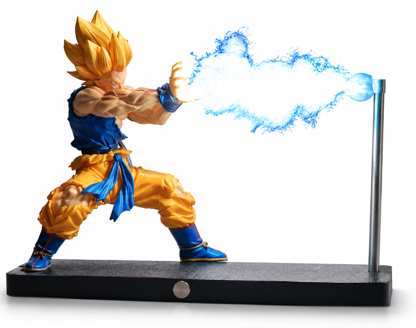 DBZ GOKU KAMEHAMEHA LED LAMP FIGURE - figzastore