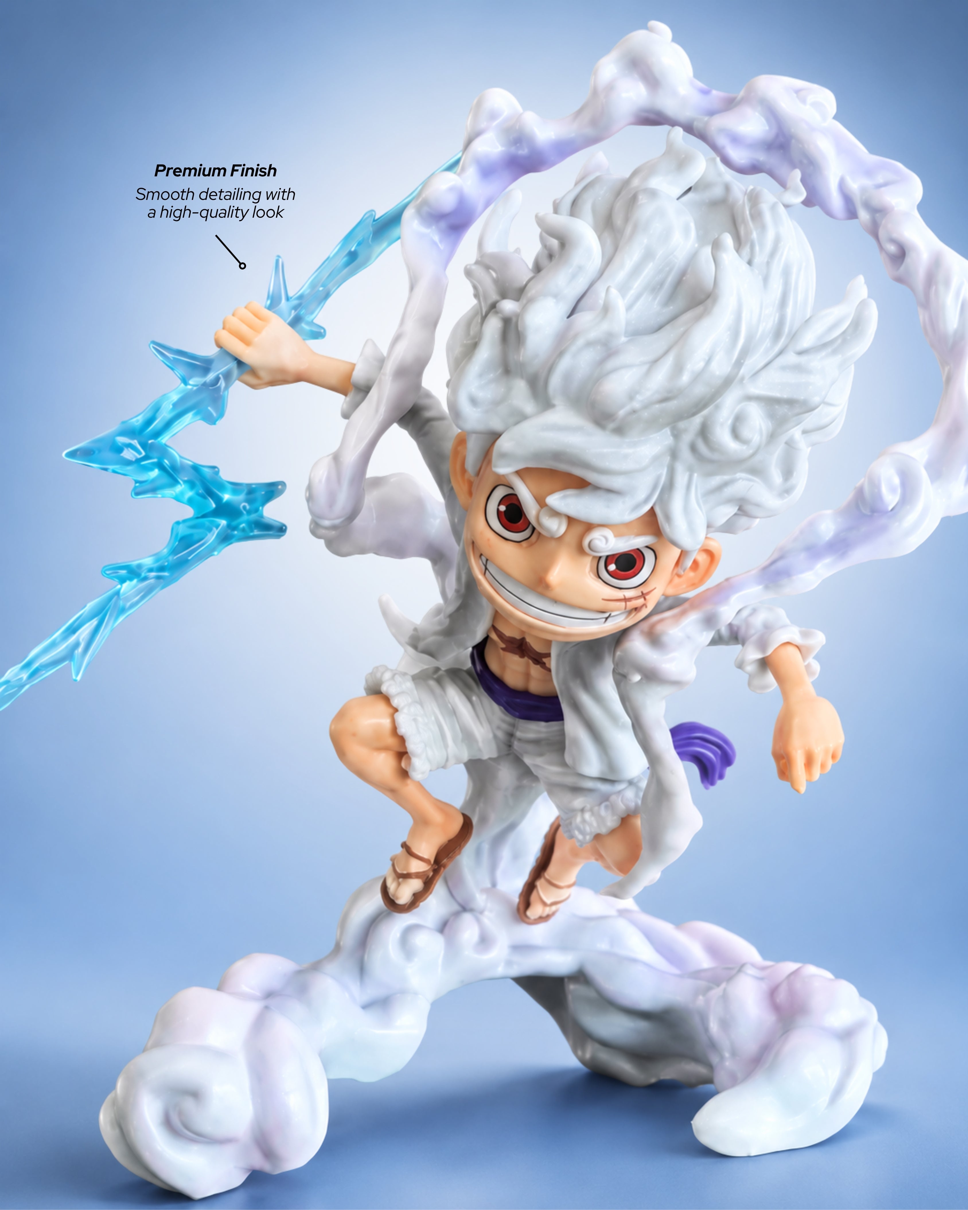 Luffy Gear 5 Lighting Action Figure