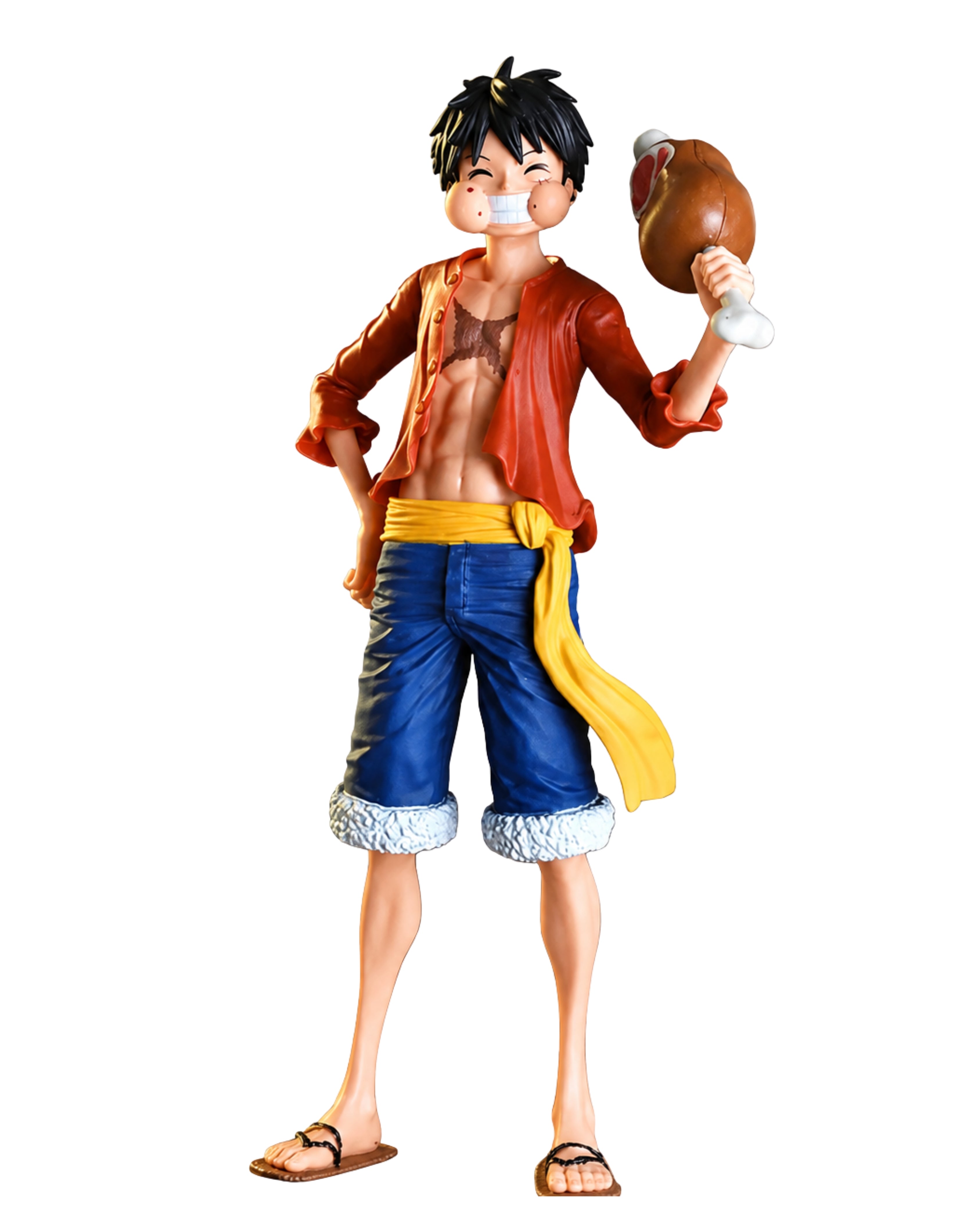 LUFFY EATING STANDING FIGURE